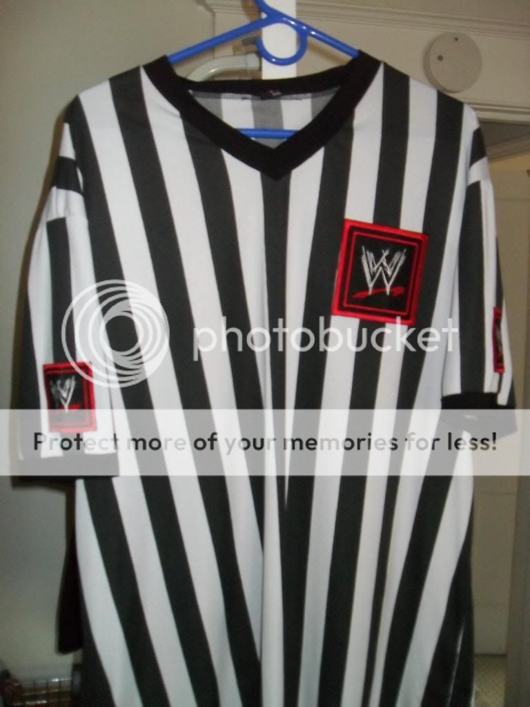 wrestling referee shirt